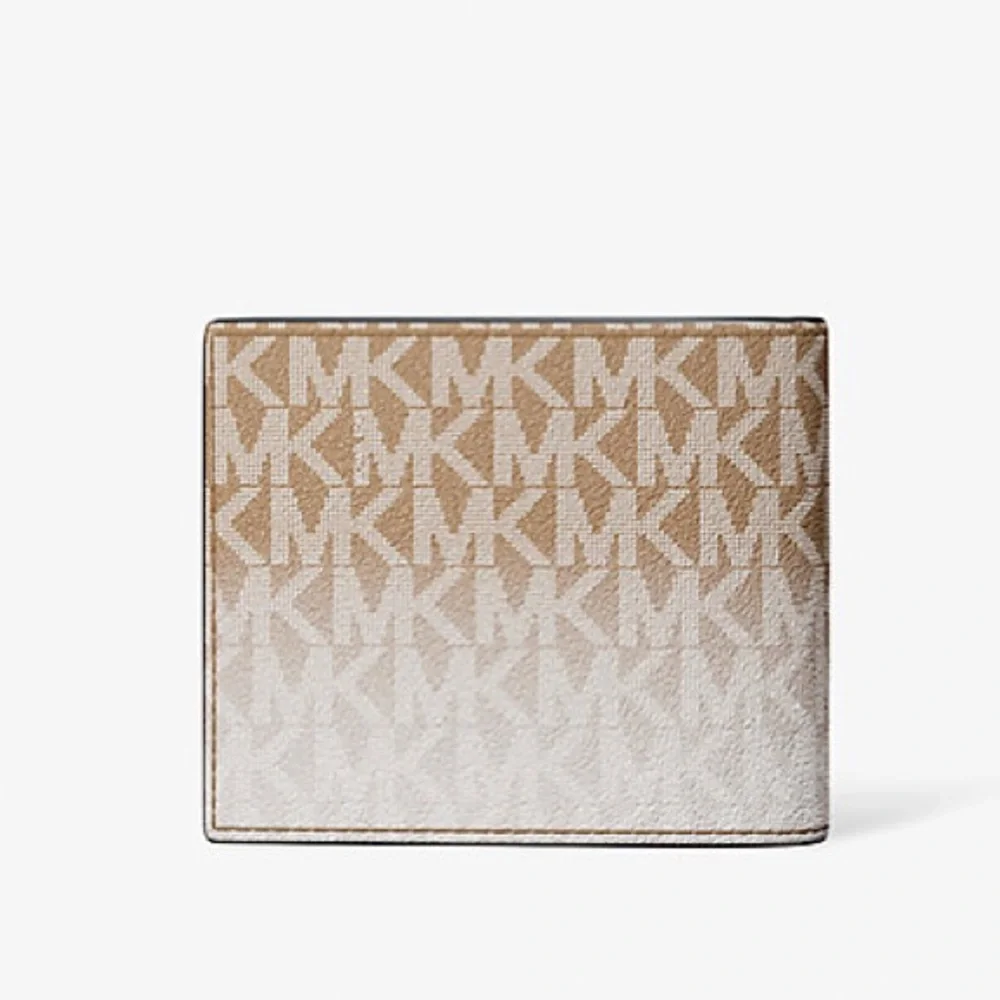 Michael Kors Cooper Ombré Signature Logo Billfold Wallet - Picture 2 of 4
